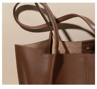 women’s tote bag premium leather large capacity