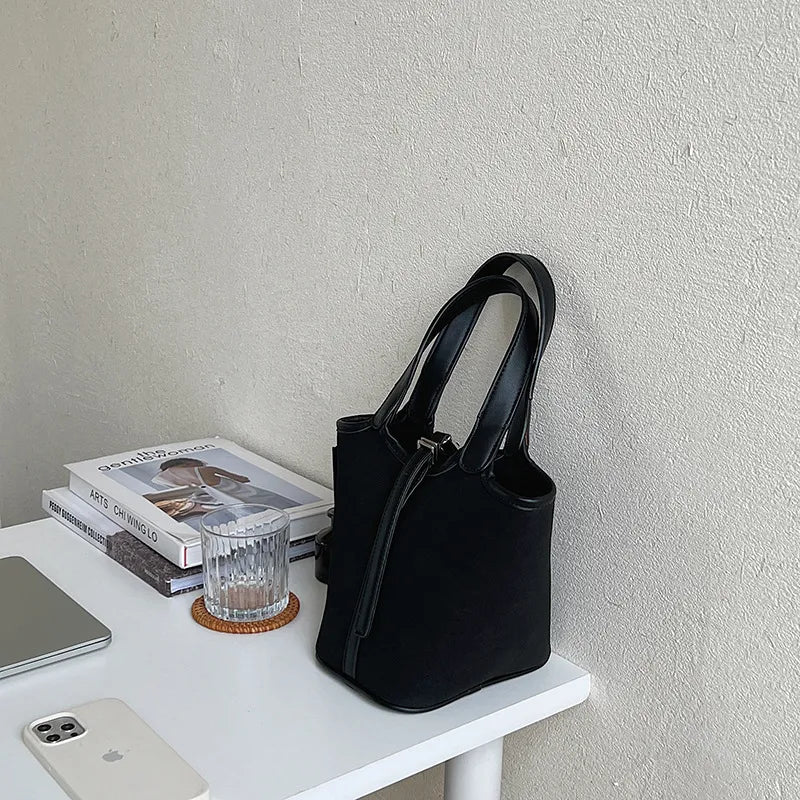 Suede Handbag