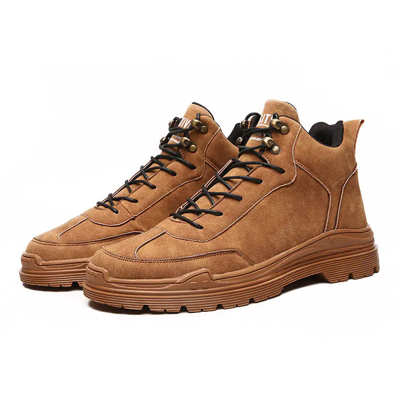 Winter Fleece Outdoor Martin Boots for Men