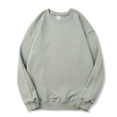 Light gray sweatshirt on a white background