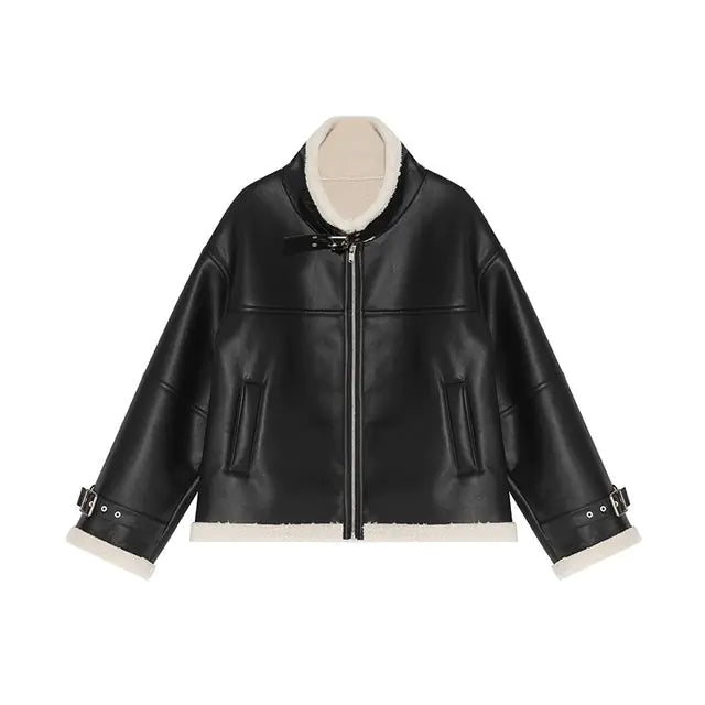waist lenght fur jacket