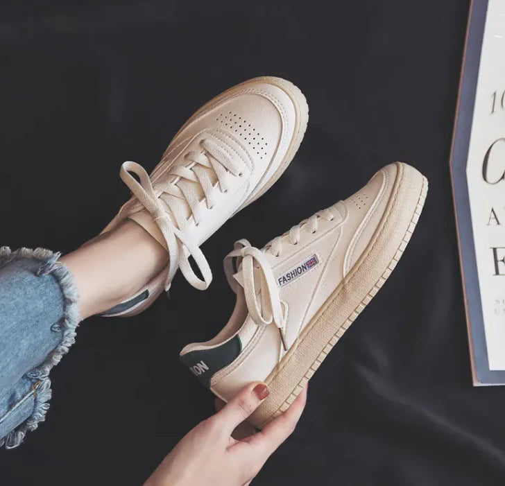 Classic White Trainers