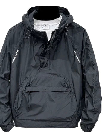 Pullover Hoodie Windbreaker Jacket - front view