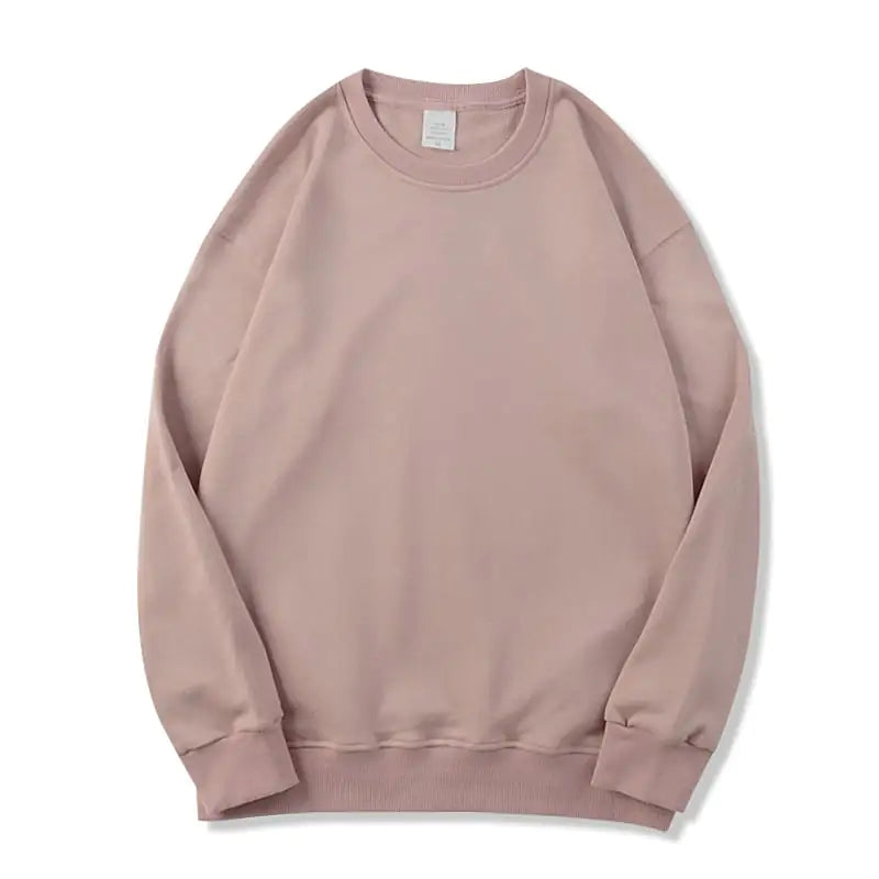 Pink sweatshirt on a white background
