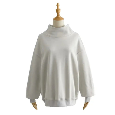 Oversized Turtle Neck Sweatshirt