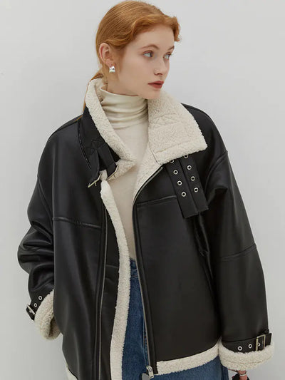 bomber fur jacket