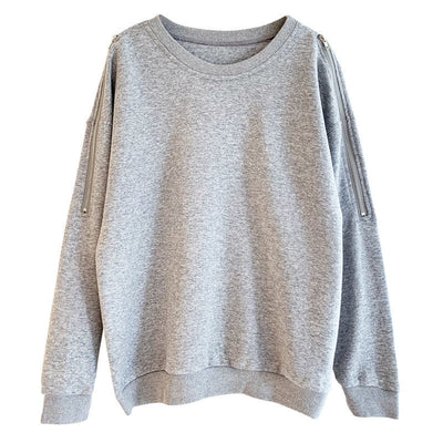 Sweatshirt with Zip