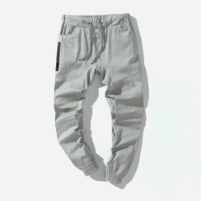 Light gray pants on a white background
